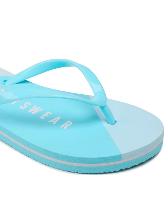 Frauen Flip Flops in Hellblau Farbe