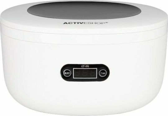 Activeshop F6-B Καθαριστής Υπερήχων 750ml Inox με Ψηφιακό Χρονοδιακόπτη