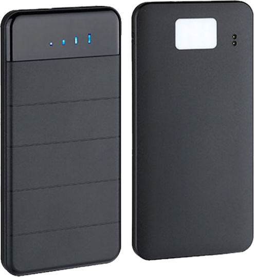 PowerNeed ES8000B Power Bank 8000mAh с 2 USB-A порта Черен