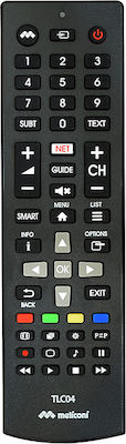 Meliconi Compatible Remote Control TLC04 for Τηλεοράσεις Philips