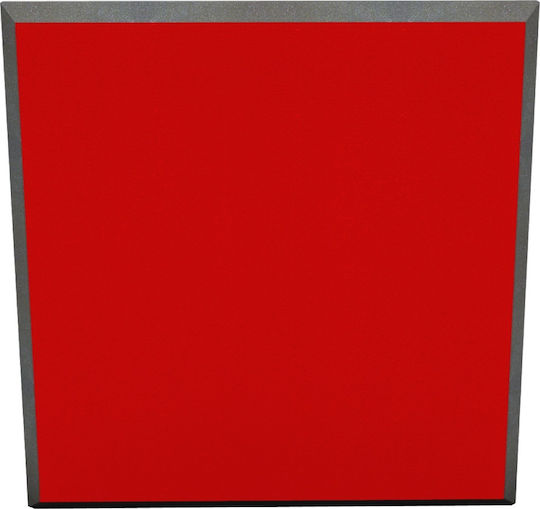 EQ Acoustics Colourpanel 60 EQCOLOURPANEL60Rot Audio-Behandlungsmaterial Panel (6 Stück) 60cm x 60cm x 50mm in Roter Farbe