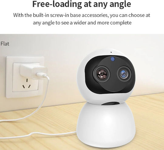 Andowl Q-S2099 IP Κάμερα Παρακολούθησης Wi-Fi Full HD+ 4MP με Αμφίδρομη Επικοινωνία