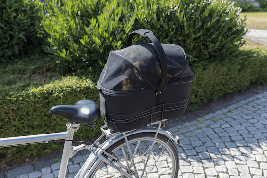 Trixie Dog Carrying Black Basket for 8kg Pets L29xW60xH49cm