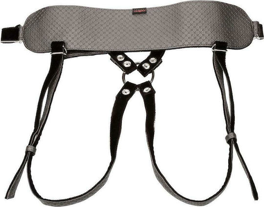 Calexotics Her Royal Harness The Royal Sensual Set Harness με Dildo 16.5cm σε Γκρι Χρώμα
