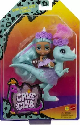 Mattel Cave Club Δεινοσαυράκια με Κουκλάκια Puppenset für 4++ Jahre (Verschiedene Designs/Sortimente von Designs) 2 Stück