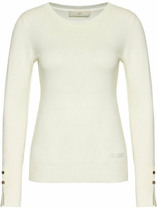 Elinor Χειμερινή Γυναικεία Fleece Μπλούζα Μακρυμάνικη Μπεζ