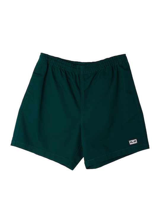 Easy Relaxed Twill Men's Athletic Shorts Green