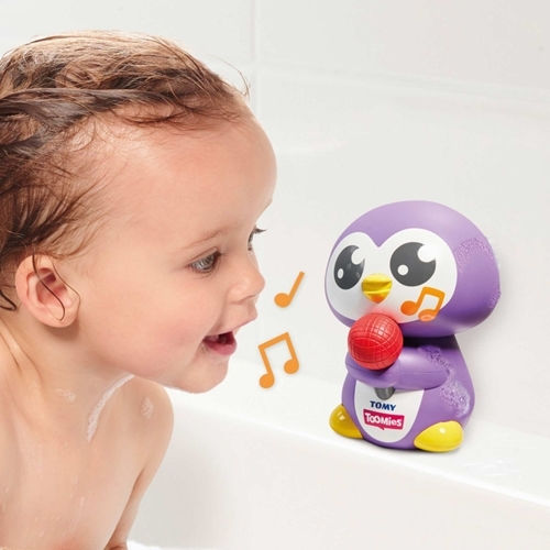 Tomy Toomies Tuneless Penguin pentru 12++ luni