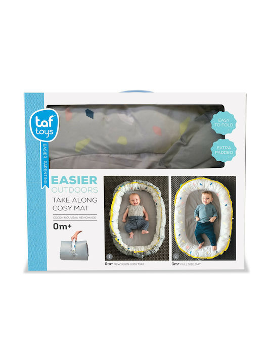 Taf Toys Take Along Cosy Mat Baby Nest Gray 100x72cm