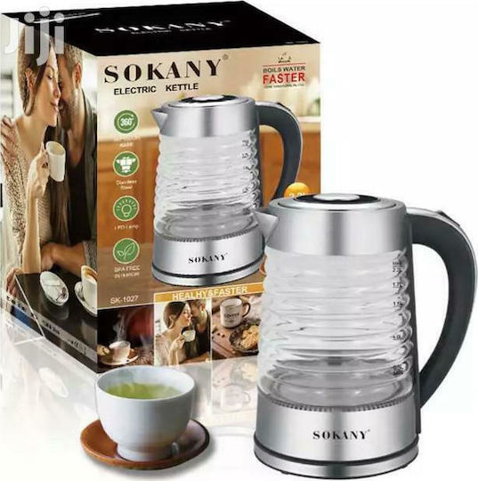 Sokany SK-1027 Reisekessel 2.2Es 2000W Grau