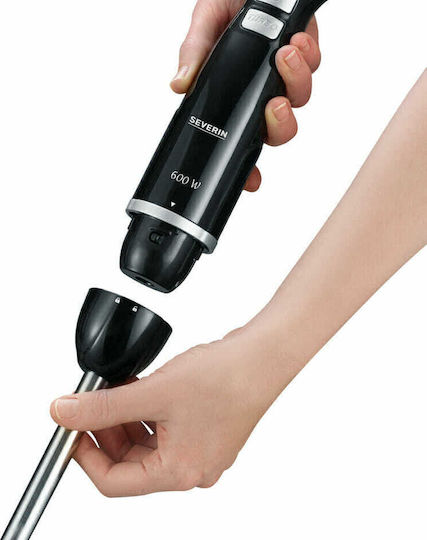 Severin SM 3792 Ραβδομπλέντερ με Ανοξείδωτη Ράβδο 600W Μαύρο