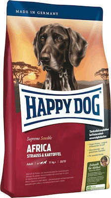 Happy Dog Sensible Africa Grain Free 12.5kg Hrană Uscată fără Cereale pentru Câini Adulți de Rase Medii și Mari cu Cartofi