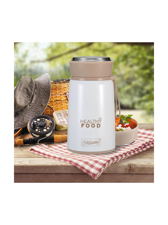 Maestro MR-1646 Cutie pentru Mâncare Termos Inox Transparent 800ml 1buc