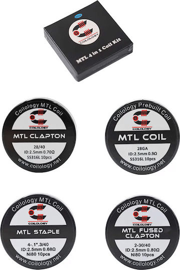Coilology MTL Series Staple Ni80 0.68ohm 10τμχ