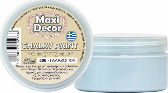 Maxi Decor Chalk Paint Patina For Chalk Paint Colour 506 Light Blue Grey 100ml 253758