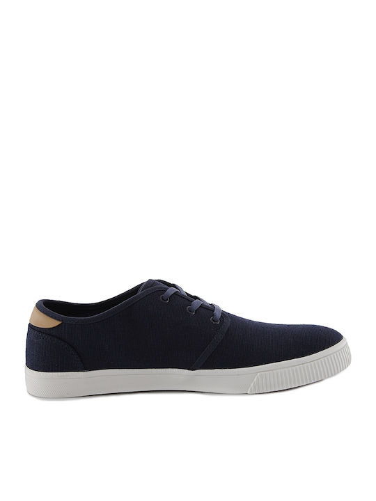 Carlo Men's Leather Casual Shoes Blue