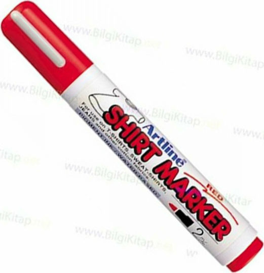Artline Shirt Marker Marker Red Permanent for Fabric 2.0mm