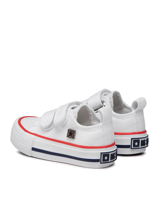 Kinder Sneakers mit Klettverschluss Weiß