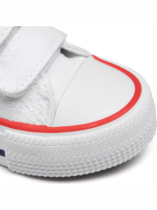 Kinder Sneakers mit Klettverschluss Weiß