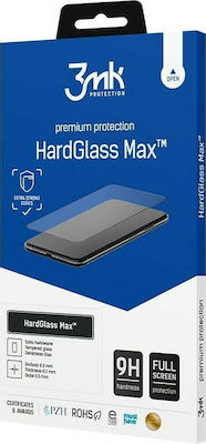 3MK HardGlass Max Full Face Tempered Glass Finger Print Compatible Black (Galaxy Note 20)