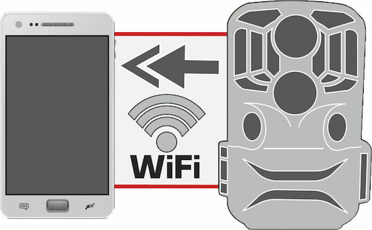 Braun Phototechnik Scouting Black 800 Wifi Κάμερα Κυνηγιού Νυχτερινής Λήψης με Ανίχνευση Κίνησης