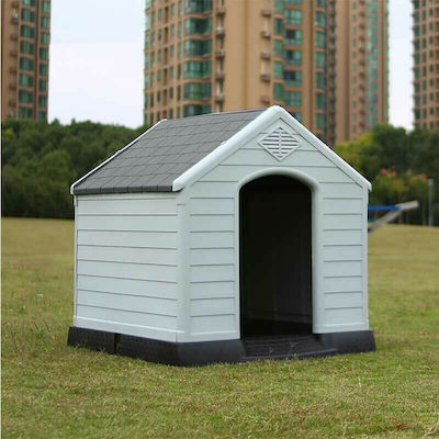 Vesta Σπίτι Σκύλου Dog House Plastic Outdoor Gray 66.5x73.6x69.5cm 459.427/1