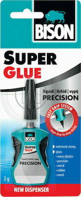 Bison Adeziv lichid Instant Super Glue Precision 3gr