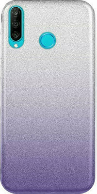 Forcell Shining Silicone Back Cover Purple (Huawei P30 Lite)