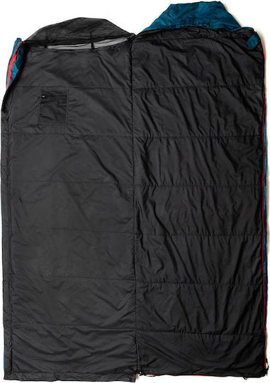 Snugpak Sleeping Bag Single 2 Seasons Travelpak Traveller Petrol