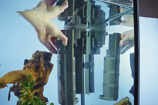 Oase BioPlus Intern Aquarium Filter für Aquarien mit einer Kapazität von bis zu 100Es, mit einer Leistung von 500lt/h und einer Leistung von 6W