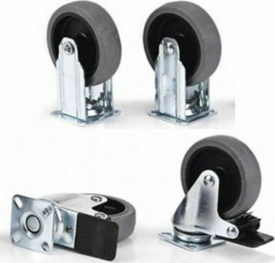 Aigan Σετ Τροχών για Bracco No 7 Wheel for Dog Transport Cage