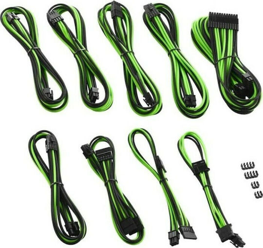 Cablemod ModMesh C-Series - Cable Πράσινο CM-PCSR-FKIT-NKKLG-R