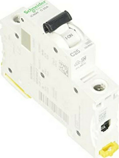 Schneider Electric Automatischer Schutzschalter 25A Einpolig AC A9F84125