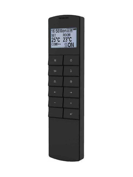 Richen Phaedra Wandmontiert Elektrischer Kamin 2000W 70x63.4cm Weiß
