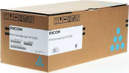 Ricoh 407532 Оригинален Тонер Лазерен Принтер Cyan 4000 Страници