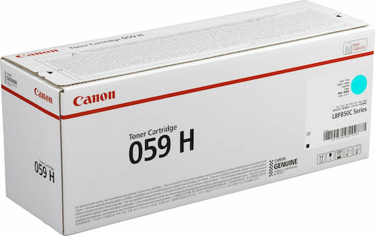 Canon 059H Original Toner Laserdrucker Cyan 13500 Seiten (3626C001)