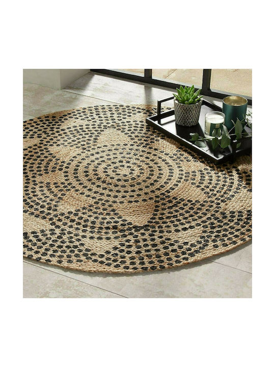 Rug Round Summer from Jute Beige