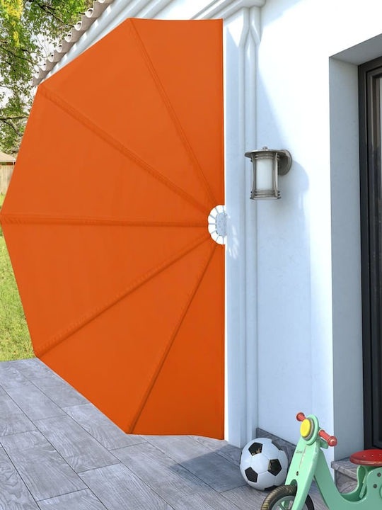 vidaXL Rulou lateral de umbrire Terasă Terracotta x1.6m