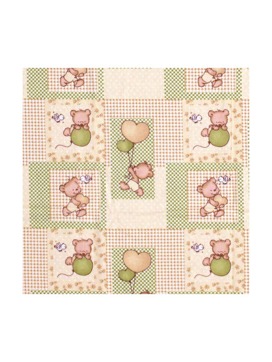 Dimcol Σετ Μονά Baloon 76 Beige 160x240cm