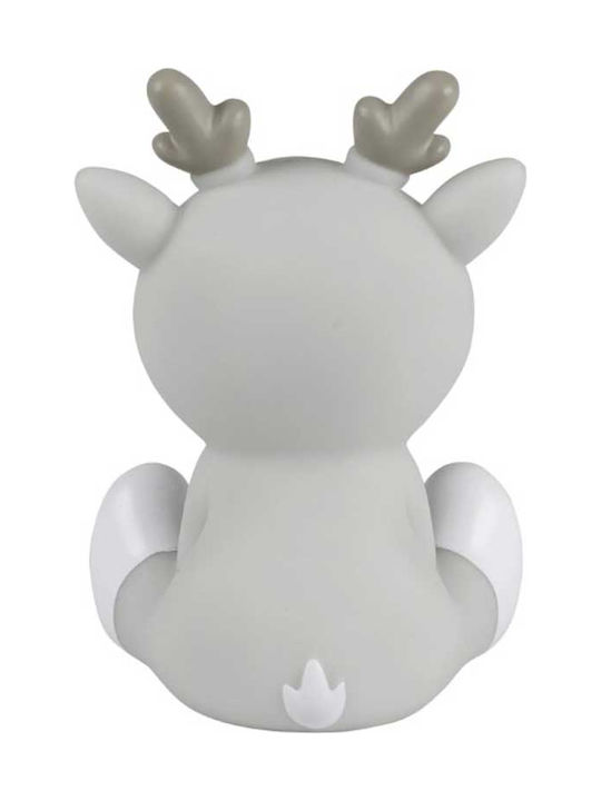 Flow Led Kids Decorative Lamp Fabian Gray 10x9x13.5εκ.