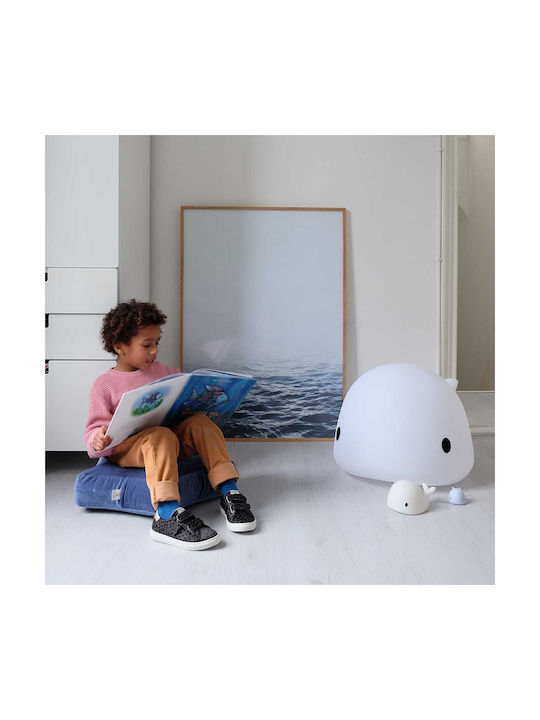 Flow Led Kids Decorative Lamp Moby Green 7.5x4.5x5.5εκ.