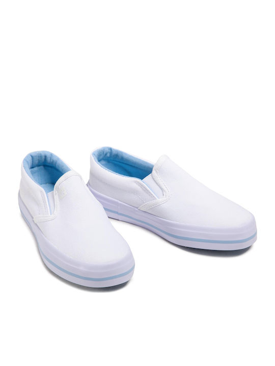 Kids Sneakers Slip-on White