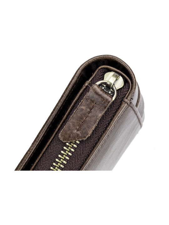 Leather Men's Brown Wallet