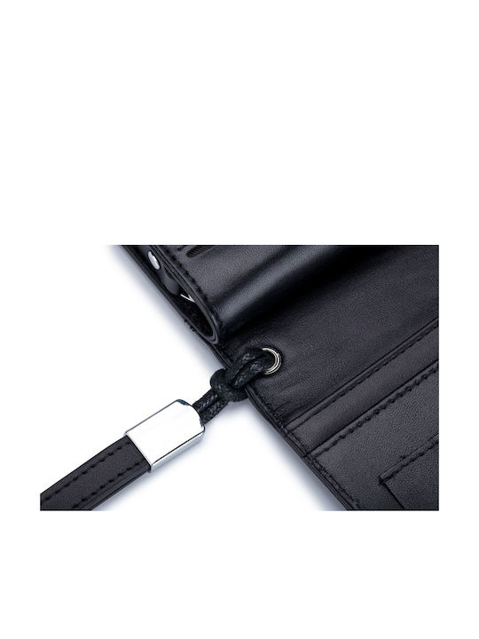 Leather Men's Wallet Classic with RFID Black