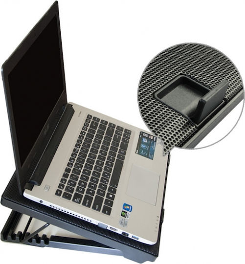 Naxius CP-21 Cooling Pad for Laptop up to 15.6" with 5 Fans and Lighting