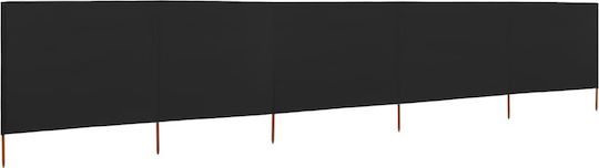 vidaXL Fabric Fence Panel 1.6x6m
