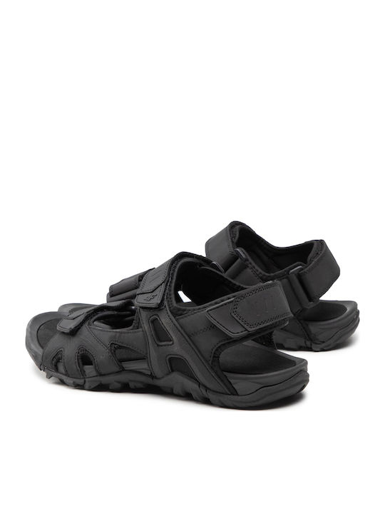 Herrensandalen in Schwarz Farbe