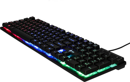Lamtech 4in1 Gaming Keyboard Set with RGB Lighting & Mouse English US