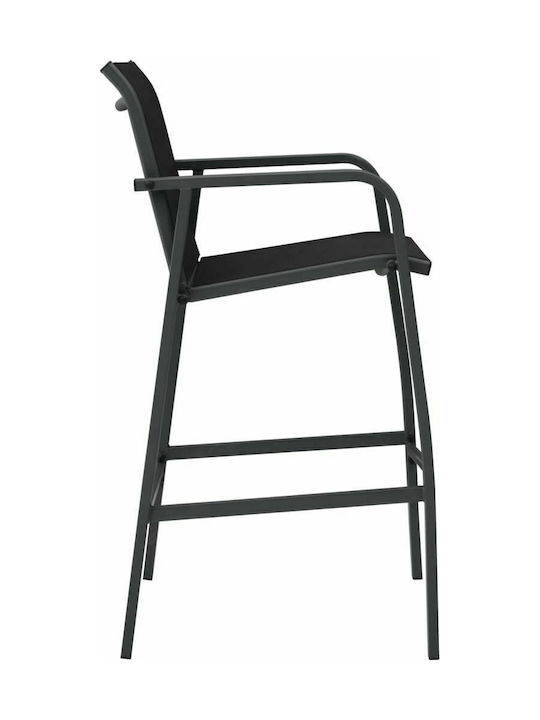 Hocker für Bar Für den Außenbereich Grey 4Stück 54x63.5x109cm