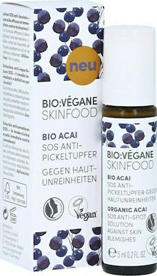 Bio Vegane Skinfood Acne Night Cream Suitable for All Skin Types 5ml